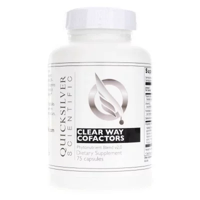 Мощна антиоксидантна формула Clear Way Cofactors® - Антиейджинг, енергия и неврологично здраве, 75 капсули