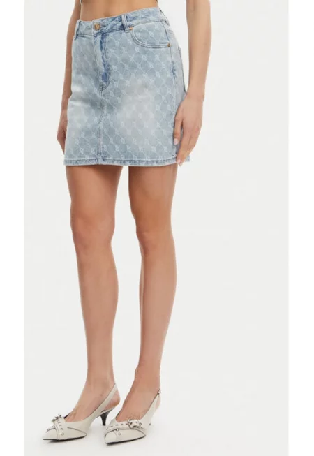 Дамска пола -  305244796 - Памук - Син