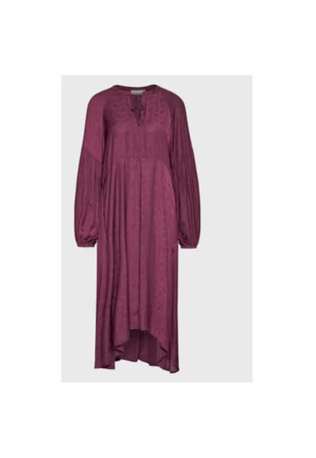 Дамска рокля -  300759455 - Полиестер/Рециклиран полиестер - Лилаво - Лилав