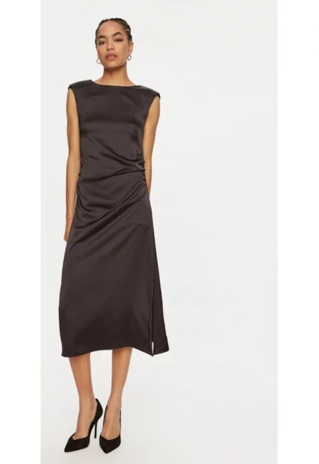 Дамска рокля -  304725678 - Полиестер - Черен - Черен