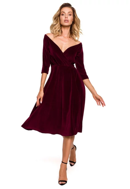 Дамска рокля Fontana - Visiniu