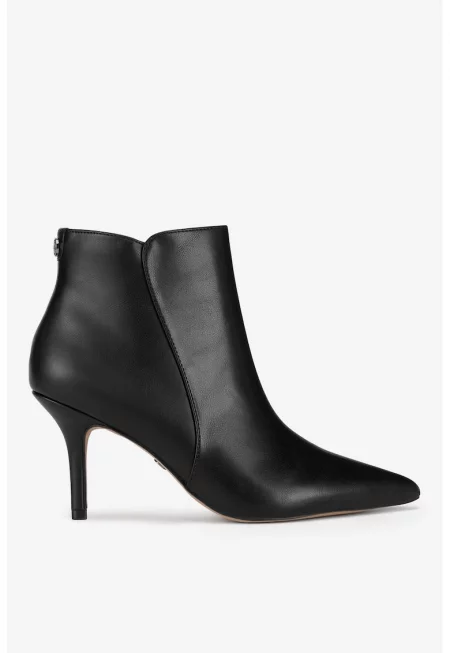 Дамски ботуши  5905588921387 - Синтетични - Черни - Черен