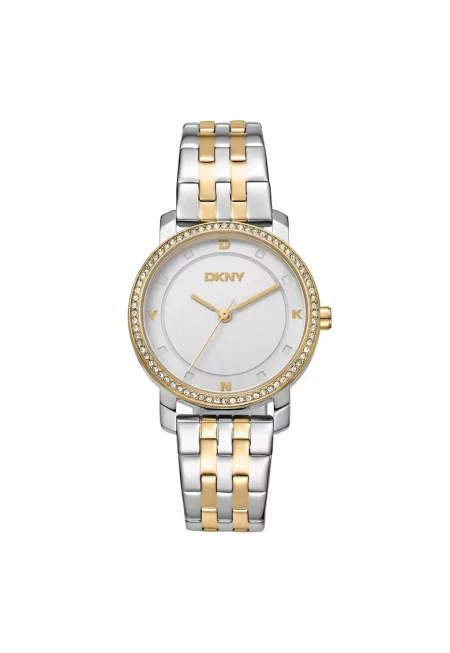 Дамски часовник  DK1L065M0065 32 мм стомана - златна каишка - водоустойчив 5ATM