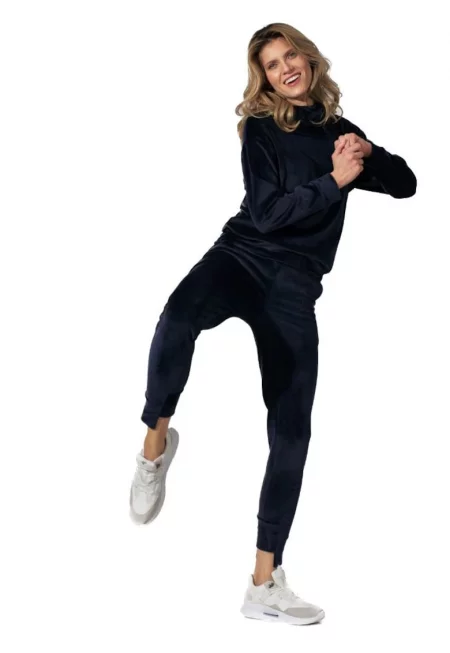 Дамски спортен панталон  Gunhild - гранат - - Тъмносин