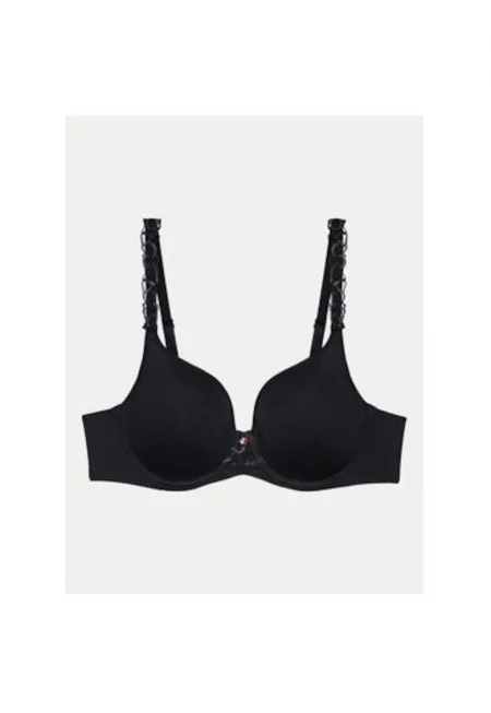 Дамски сутиен  304537288 - Полиестер/Полиамид - Черен - Черен