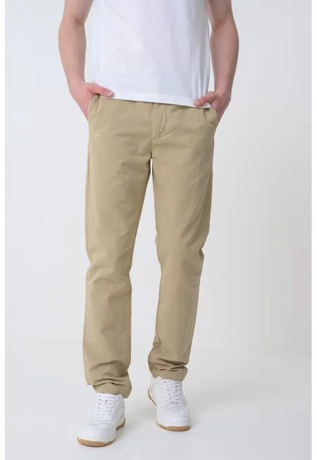 Дънки със стандартна кройка - Сиво-кафяв