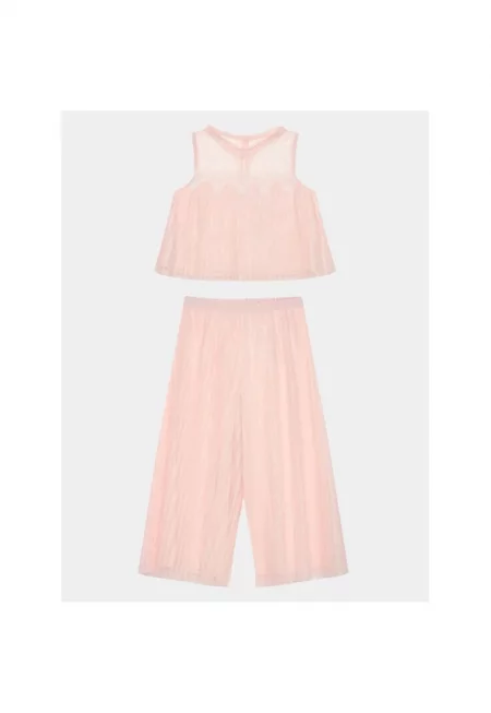 Детски костюм -  35074 - Полиестер - 122 СМ - Розов