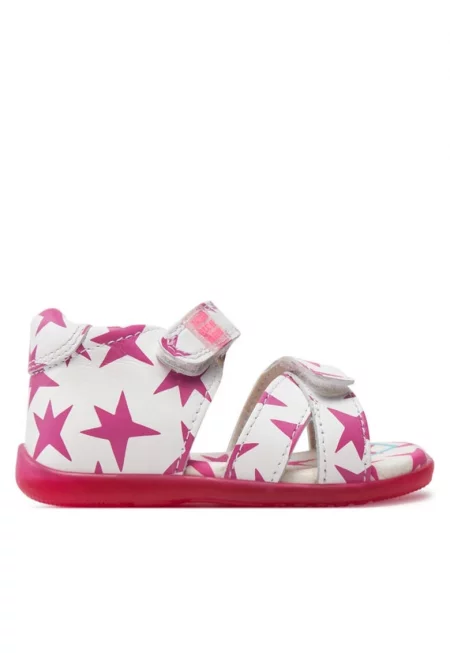 Детски сандали  303695514 - Естествена кожа - Бели