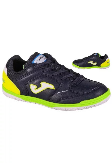 Детски спортни обувки -  TOP FLEX JR - Екологична кожа - Тъмносини