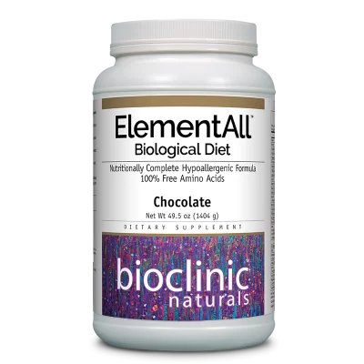 Формула срещу чревни възпаления и хранителни алергии - ElementAll Biological Diet, 1404 g, прах с вкус на шоколад