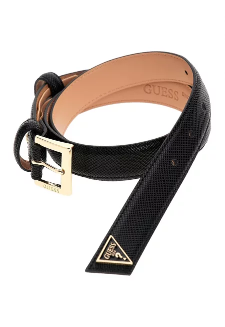 Колан от еко кожа с релеф Сафиано