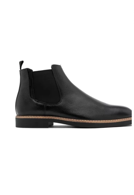 Кожени боти Fabian Chelsea - Черен