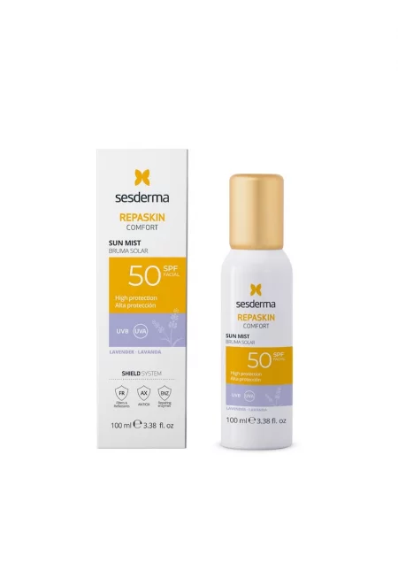 Мъгла със слънцезащита SPF 50 Repaskin Comfort Sun Mist Lavender  100 ml