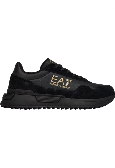 Маратонки  EA7 Vintage Running Nylon - Златист/Черен