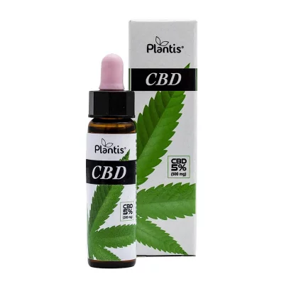 Масло от конопено семе (CBD 5%, 500 mg) - Грижа за мазна, акнеична и състарена кожа - За външна употреба, 10 ml