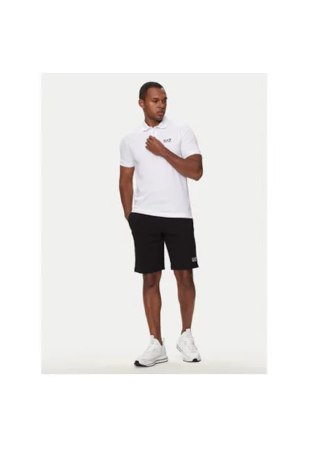 Мъжка поло тениска  Emporio Armani - 8NPF14 PJVQZ - Памук - XL INTL - Бял