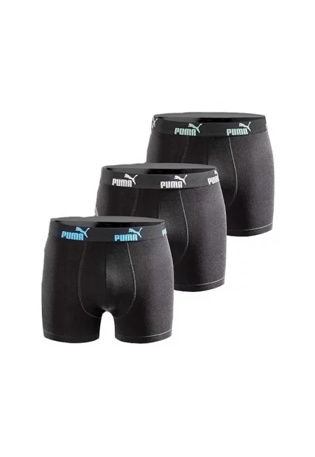 Мъжки боксерки  3 броя - Черен -