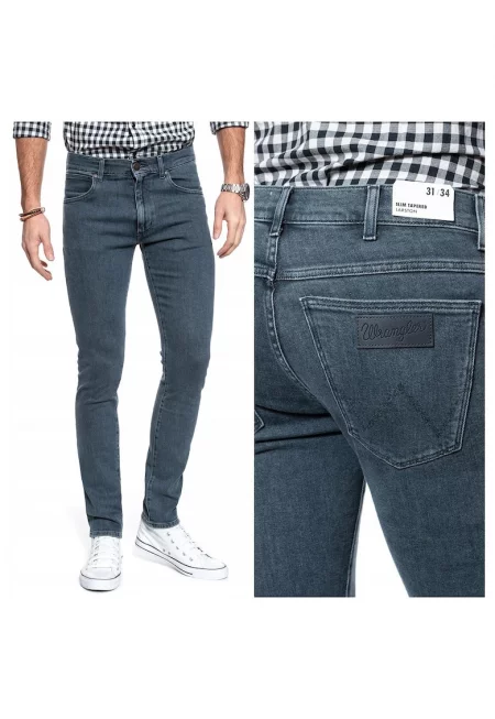 Мъжки дънки -  19986-84 - Larston - Памук - Дълги - Мъжки - Slim fit - W27-L32 US - Сини