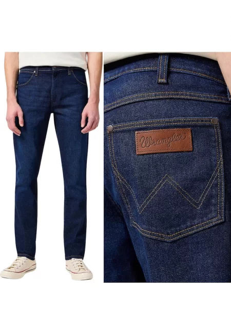 Мъжки дънки  Larston - вталени - тъмносини - Син