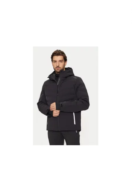Мъжко ски яке -  304332173 - Полиестер - Черно - Черен