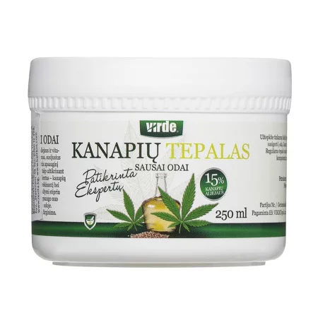 Мехлем с конопено масло – Подхранване и успокояване на кожата, 250 ml