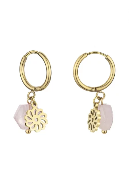 Обеци с кварц