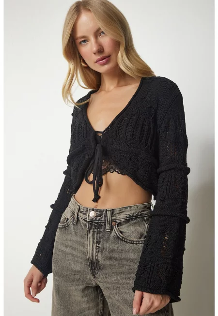 Отворено болеро с ажур