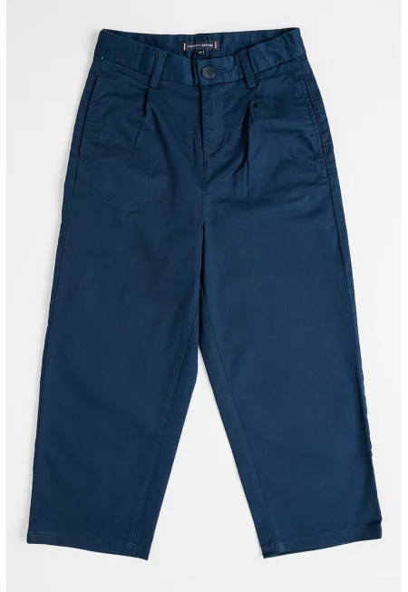 Панталон с регулираща се талия - Ултрамарин синьо