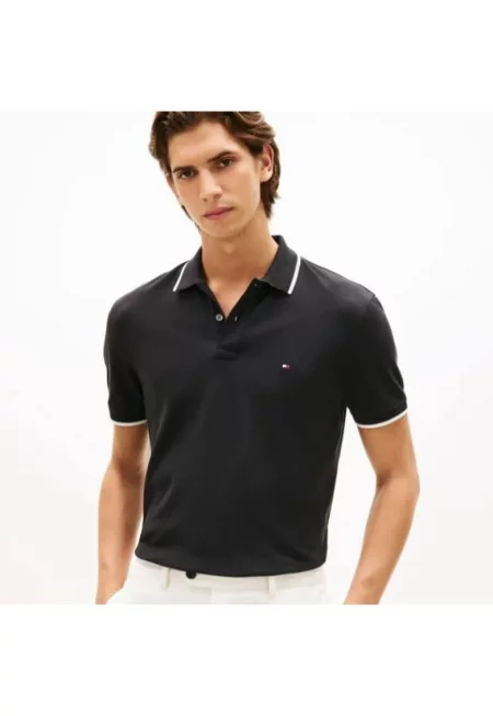 Поло тениска  PIQUE UNDERCOLLAR REG POLO-MW0MW42748-BDS