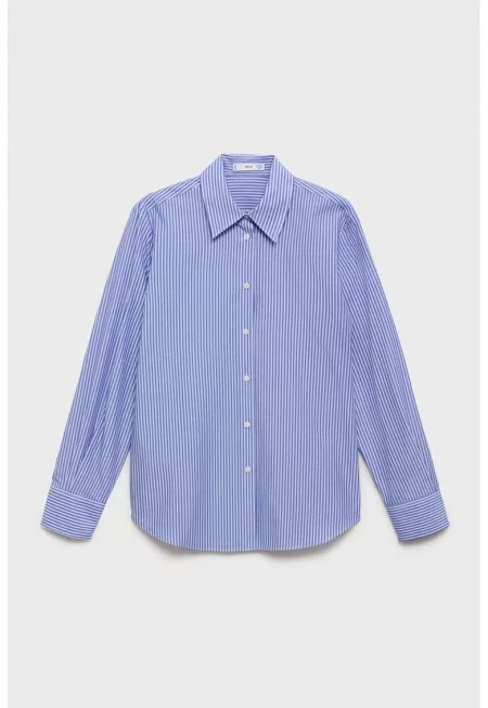 Раирана риза от лиосел и памук