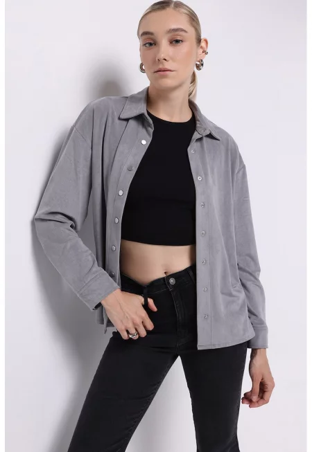 Риза от еко велур