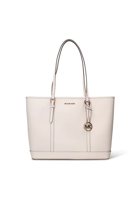 Шопинг чанта Valoria Nova от кожа - Крем