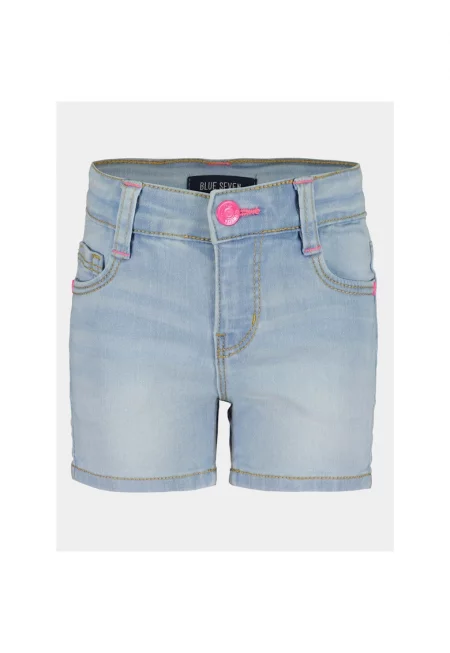 Шорти за момичета -  303573423 - Син - Памук