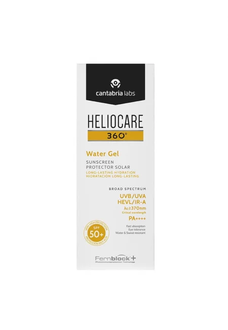 Слънцезащитен гел Cantabria Heliocare 360º Water Gel SPF50+ - Водоустойчив - 50 мл