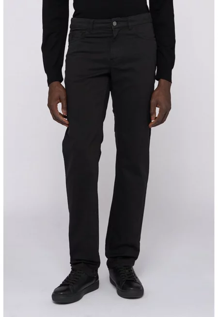 Стандартен панталон - Черен