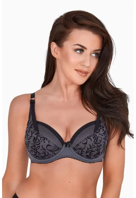 Сутиен с подплънки и дантелени вложки Cloe