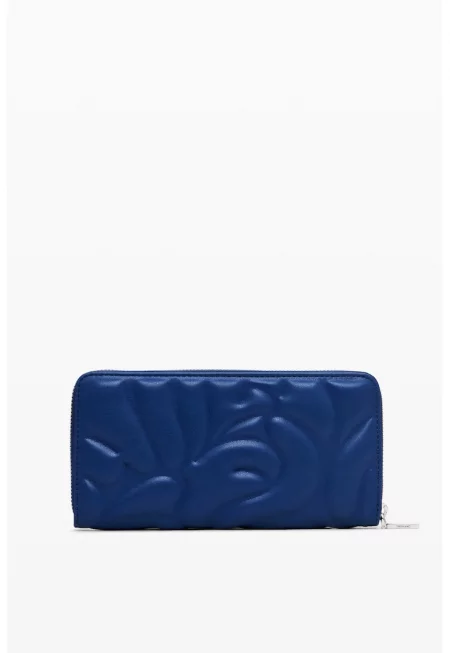 Тъмносин дамски портфейл 24WAYP04