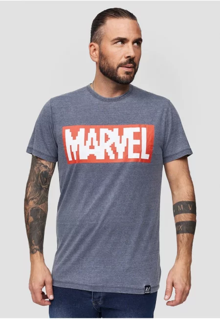 Тениска Marvel Pixel Logo 3235