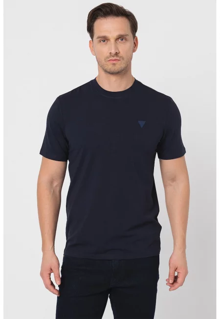 Тениска с модал с овално деколте