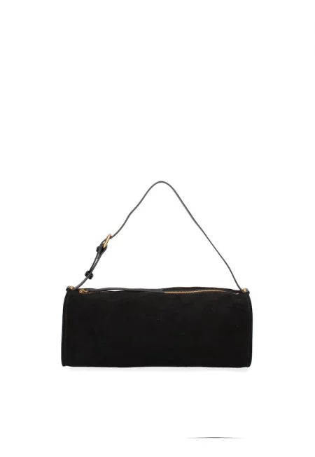 Велурена чанта Valoria Chic - Черен