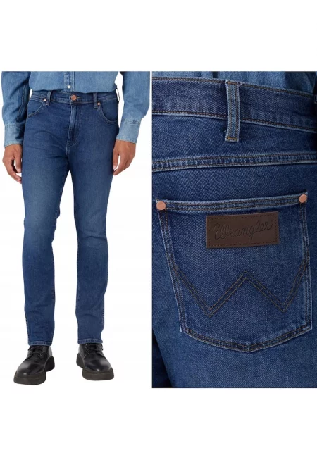 Wrangler  812 Slim Tapered син - Син