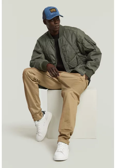 Яке с цип - Папратово зелено