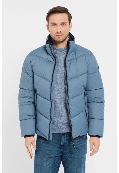 Зимна парка с права яка