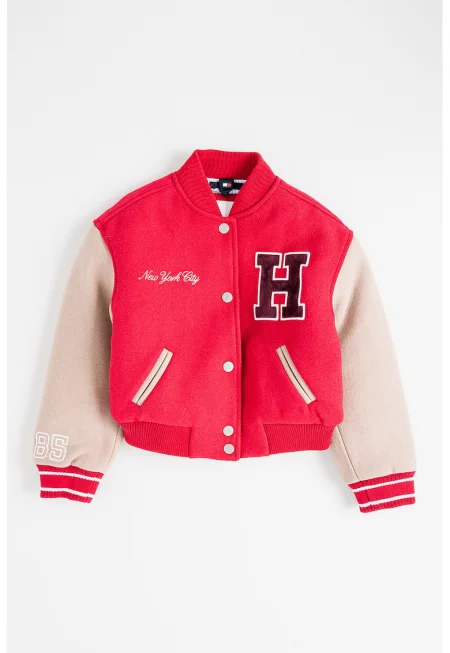 Бомбър яке с вълна и джобове