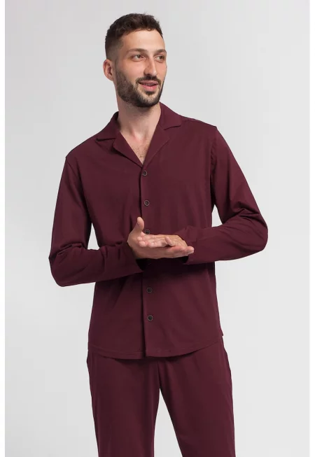 Дълга памучна пижама Vlad