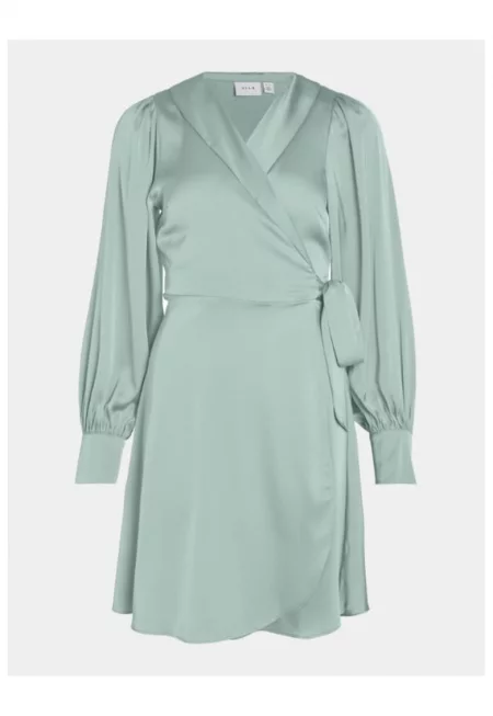 Дамска рокля -  303479213 - Полиестер - Зелен