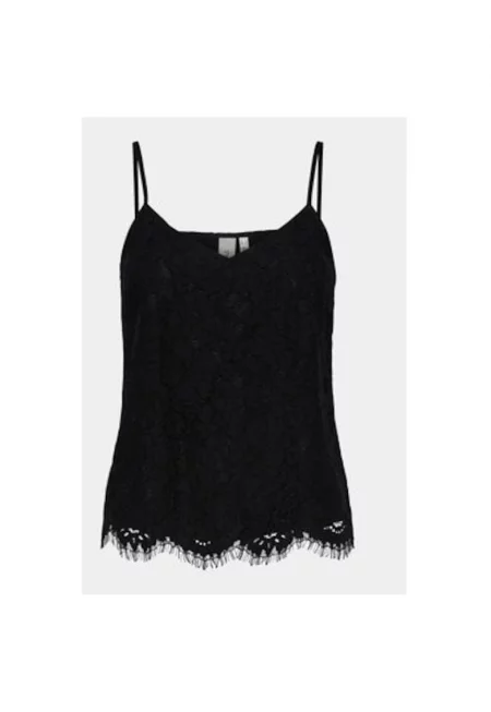 Дамска тениска -  303481667 - Рециклиран полиестер - Черен - Черен