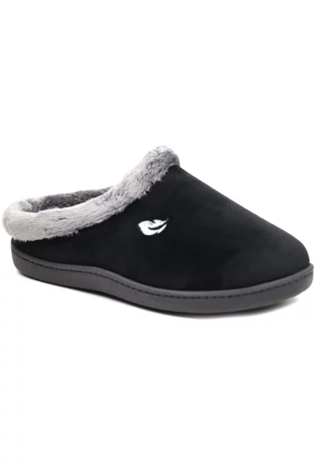 Дамски домашни чехли R12230 черни