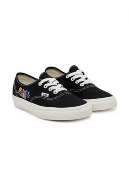 Дамски кецове -  текстил - черен -