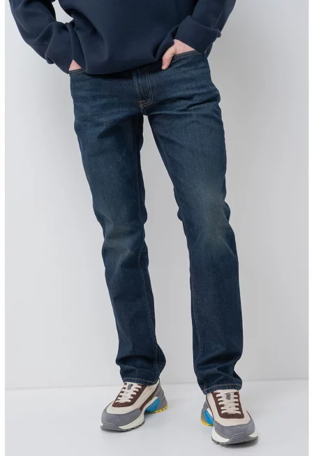 Дънки с ниска талия - Тъмносин